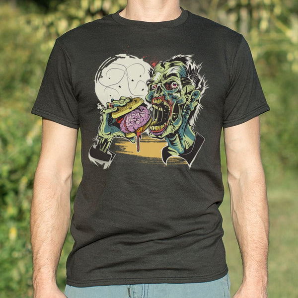 Zombie Burger Graphic Men's T-Shirt