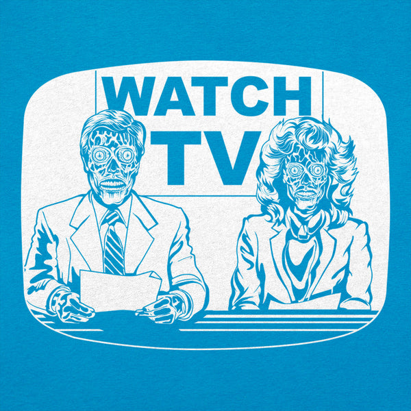 They Live On TV Women's T-Shirt
