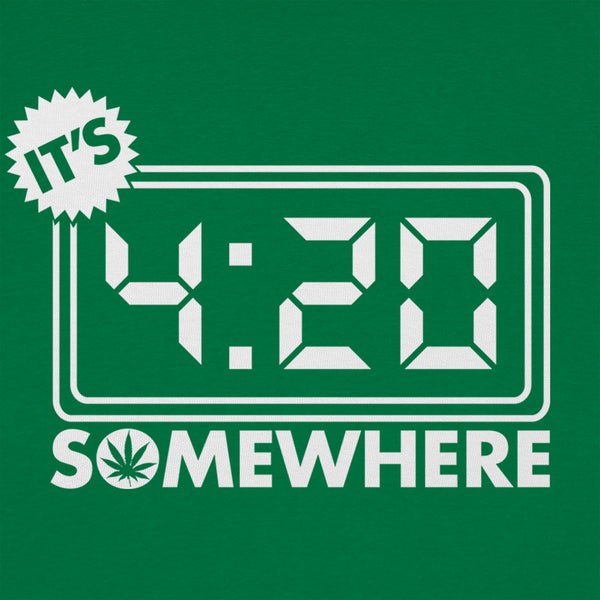 It's Four-Twenty Somewhere Men's T-Shirt