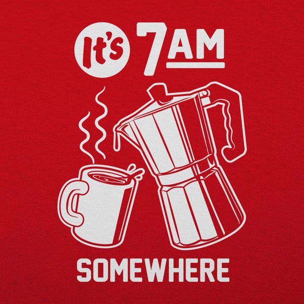 It's 7 A.M. Somewhere Men's T-Shirt