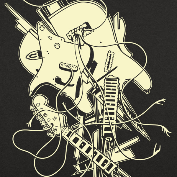 Smashed Guitar Men's T-Shirt