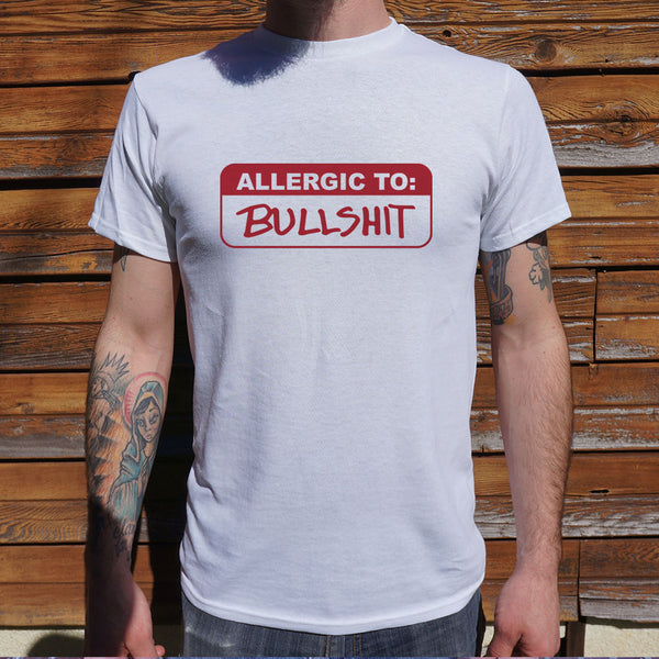 Allergic To Bullshit Men's T-Shirt