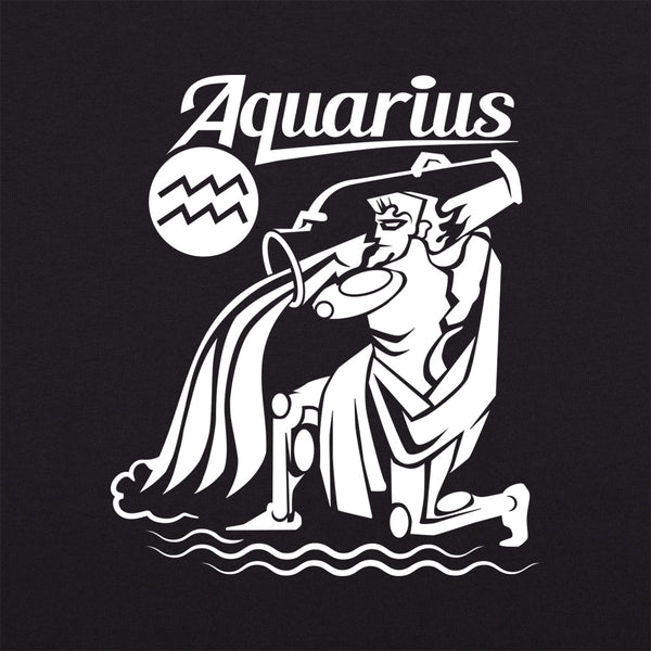 Aquarius Zodiac Men's T-Shirt