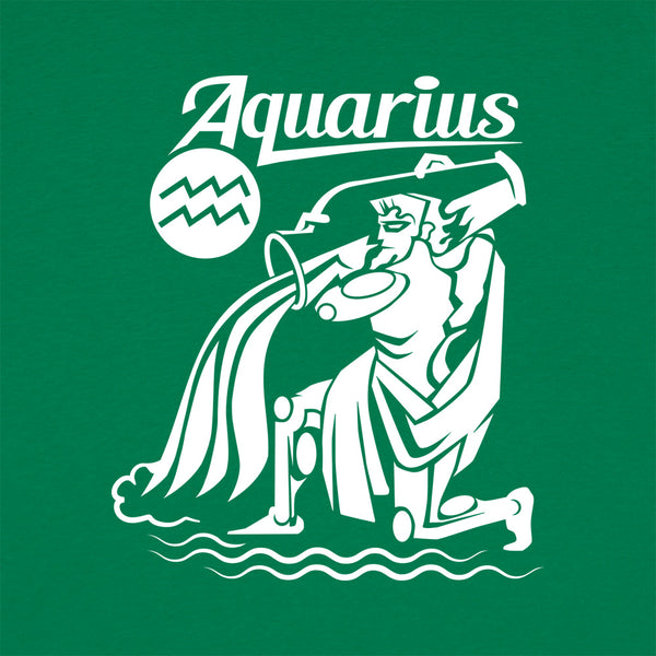 Aquarius Zodiac Men's T-Shirt