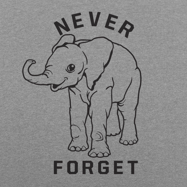 Baby Elephant Never Forget Women's T-Shirt