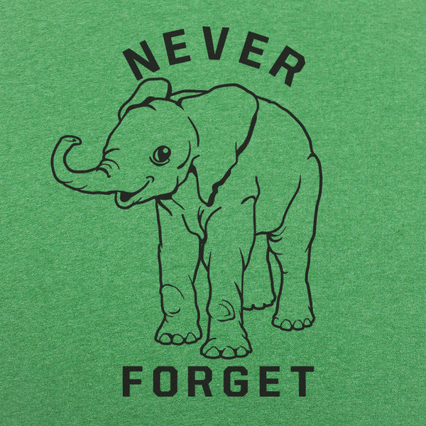 Baby Elephant Never Forget Men's T-Shirt