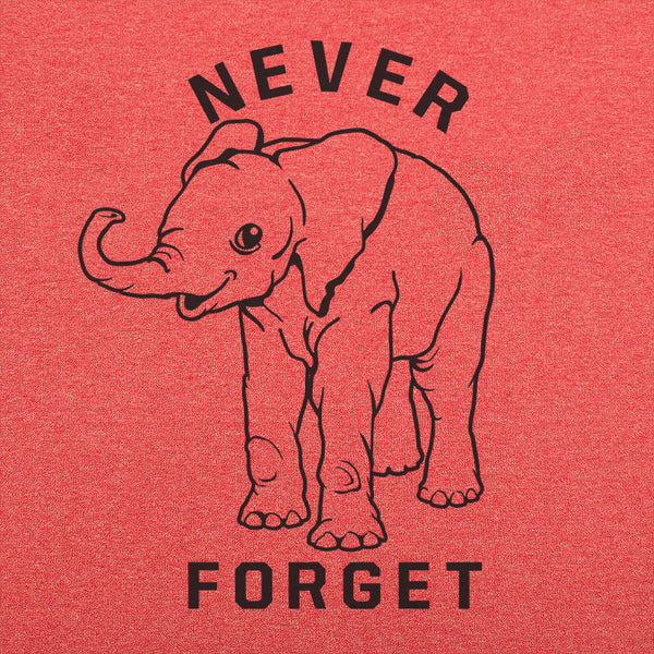 Baby Elephant Never Forget Men's T-Shirt