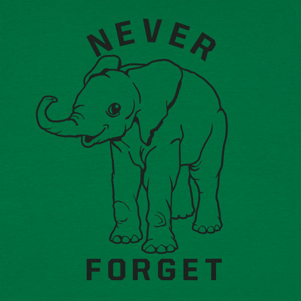 Baby Elephant Never Forget Men's T-Shirt