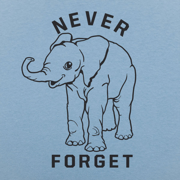 Baby Elephant Never Forget Men's T-Shirt