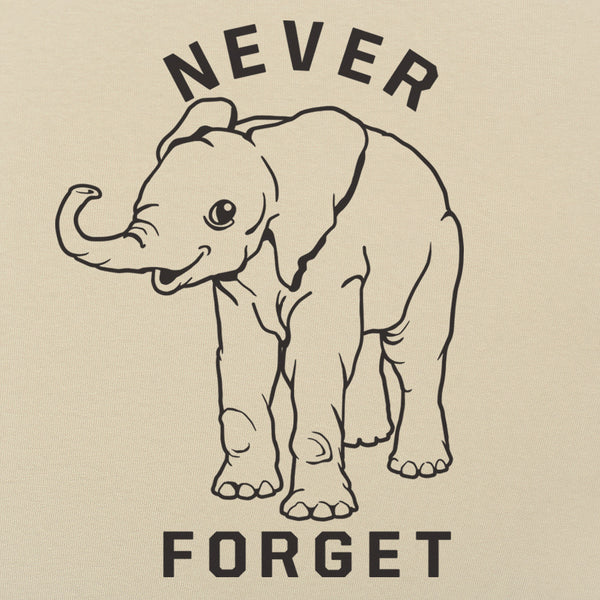 Baby Elephant Never Forget Men's T-Shirt