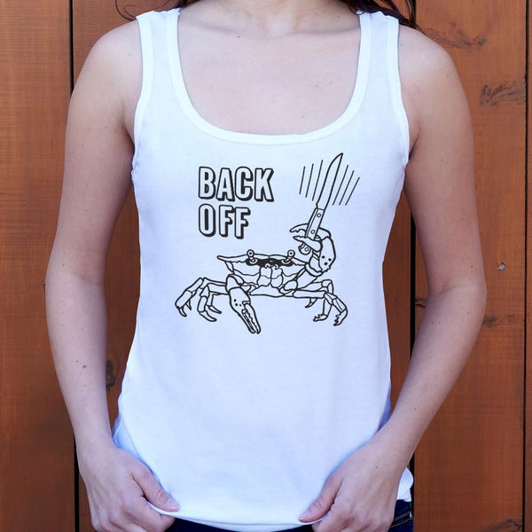 Back Off Crab Women's Tank Top