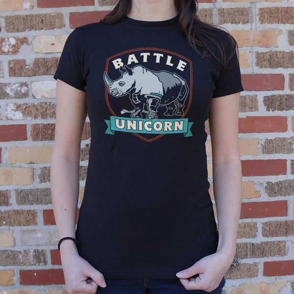Battle Unicorn Full Color Women's T-Shirt