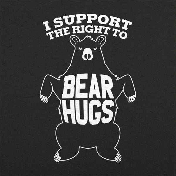 I Support Bear Hugs Men's T-Shirt