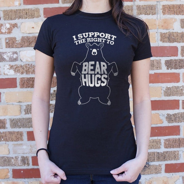I Support Bear Hugs Women's T-Shirt