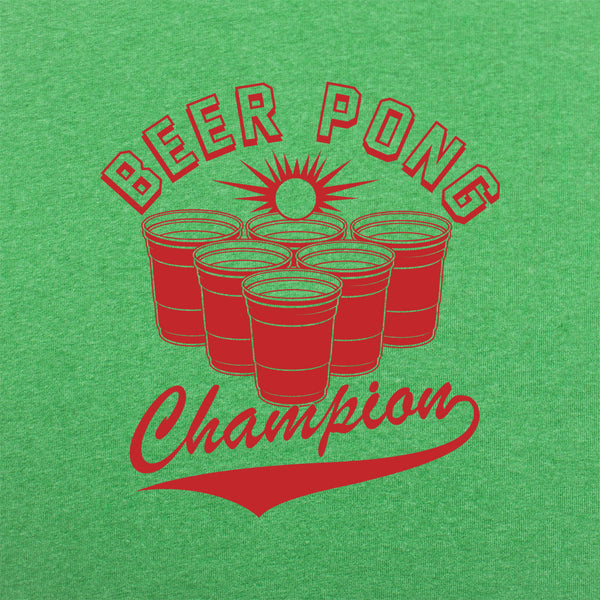 Beer Pong Champion Men's T-Shirt