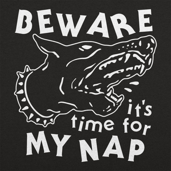 Beware Nap Time Men's T-Shirt