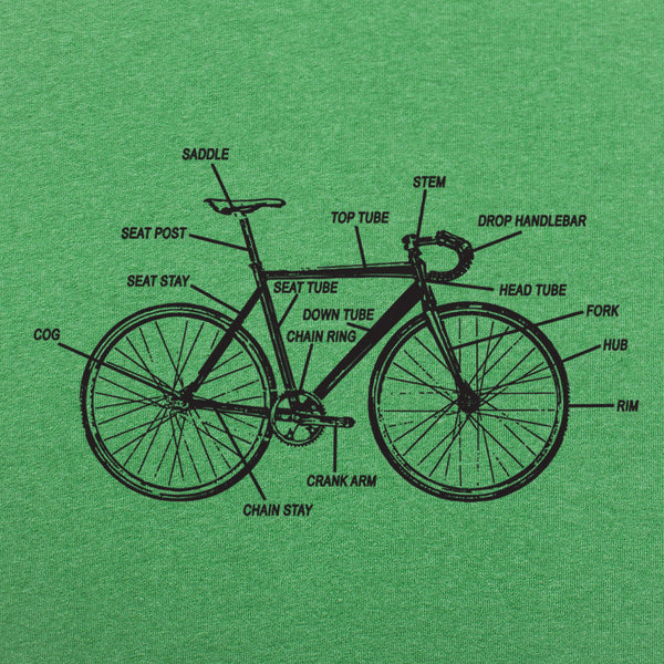 Bike Anatomy Men's T-Shirt