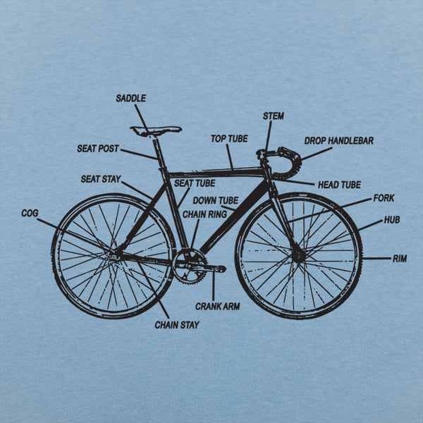 Bike Anatomy Men's T-Shirt
