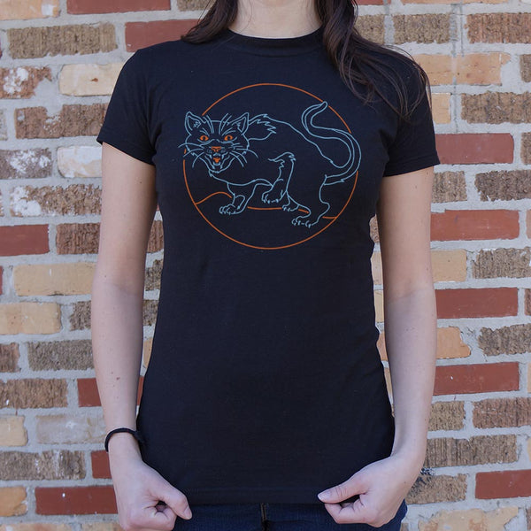 Black Cat Women's T-Shirt