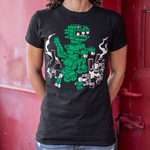 Blockzilla Returns Women's T-Shirt