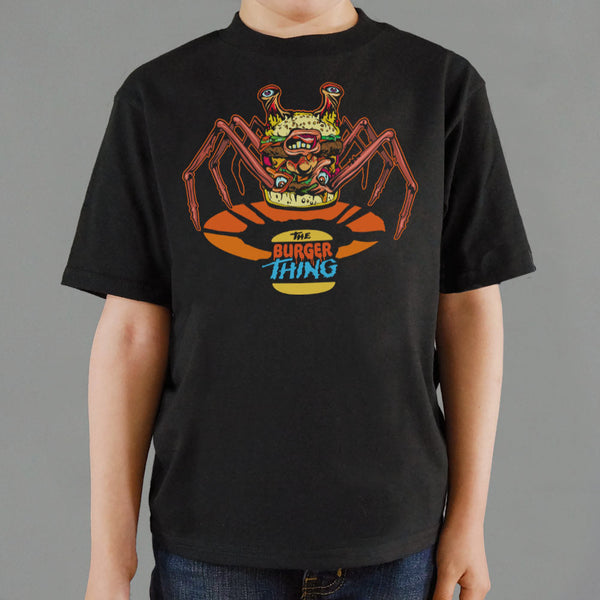 Burger Thing Full Color Kids' T-Shirt