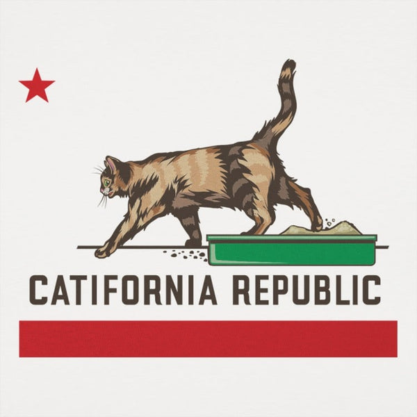Catifornia Republic Full Color Men's T-Shirt