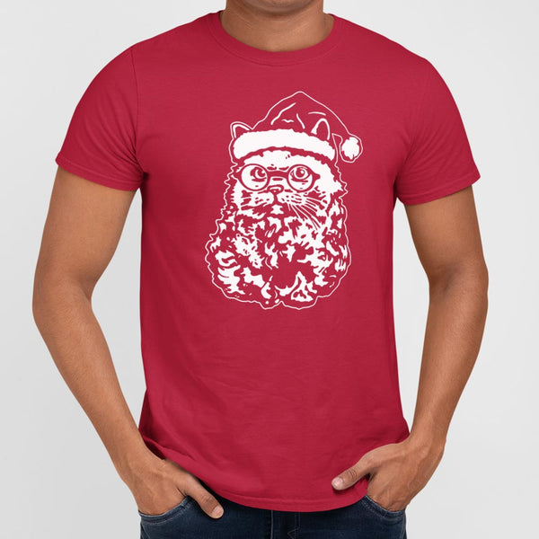 Cat Santa Men's T-Shirt