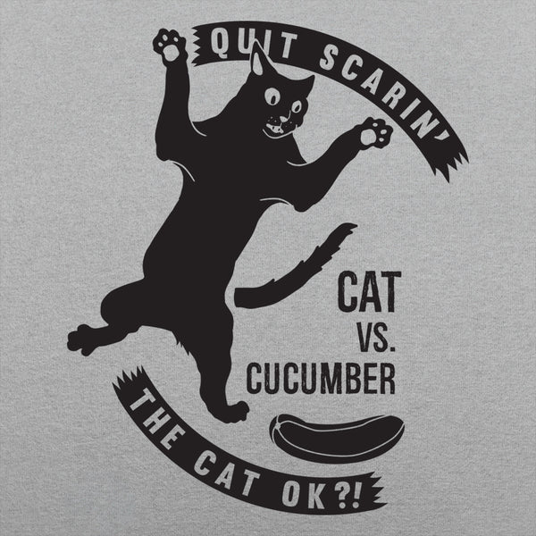 Cat Versus Cucumber Women's T-Shirt