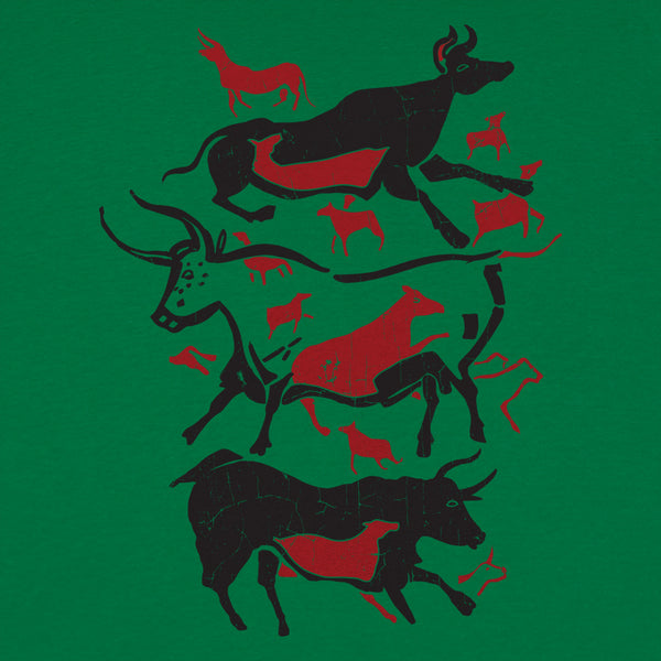 Cave Art Bulls Men's T-Shirt