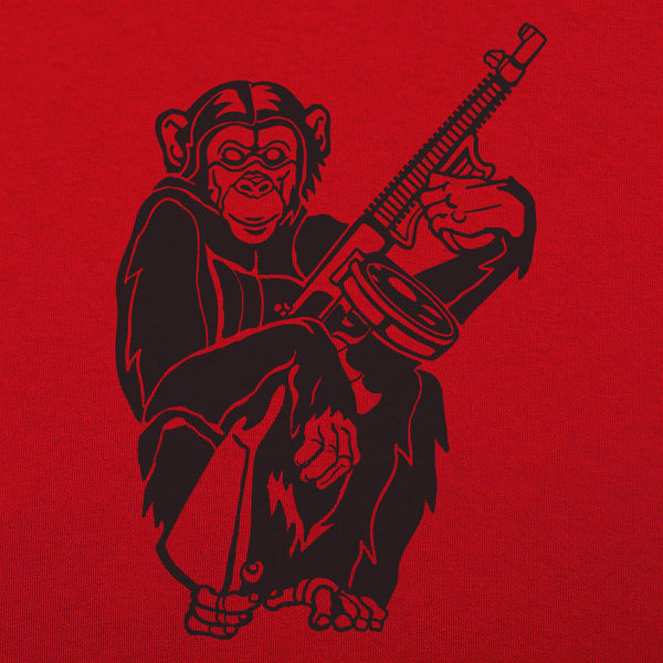 Chimp With A Gun Men's T-Shirt