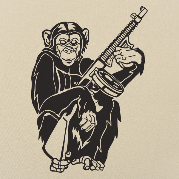 Chimp With A Gun Men's T-Shirt