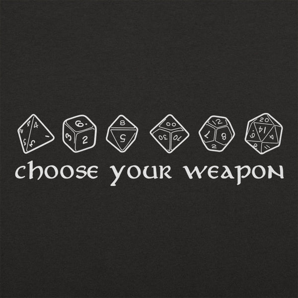 Choose Your Weapon Men's T-Shirt