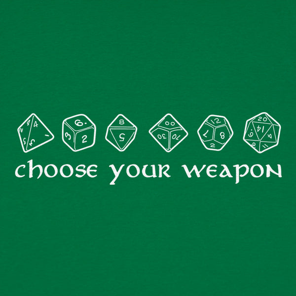 Choose Your Weapon Men's T-Shirt