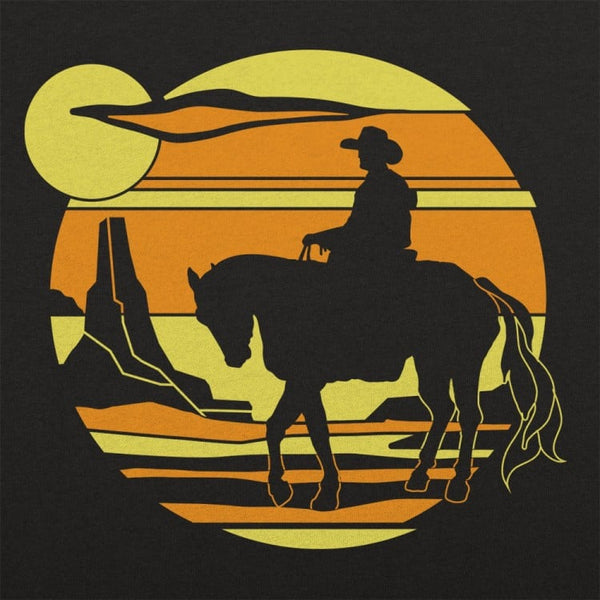 Cowboy Sunset Men's T-Shirt
