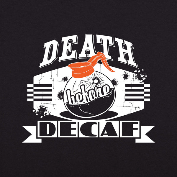 Death Before Decaf Women's Tank Top