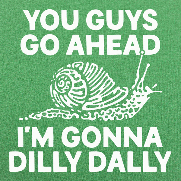 Dilly Dally Snail Men's T-Shirt