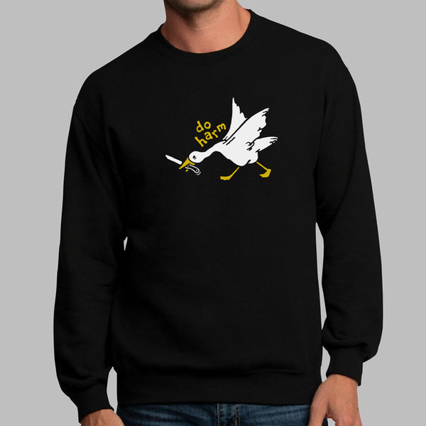 Do Harm Goose Sweater