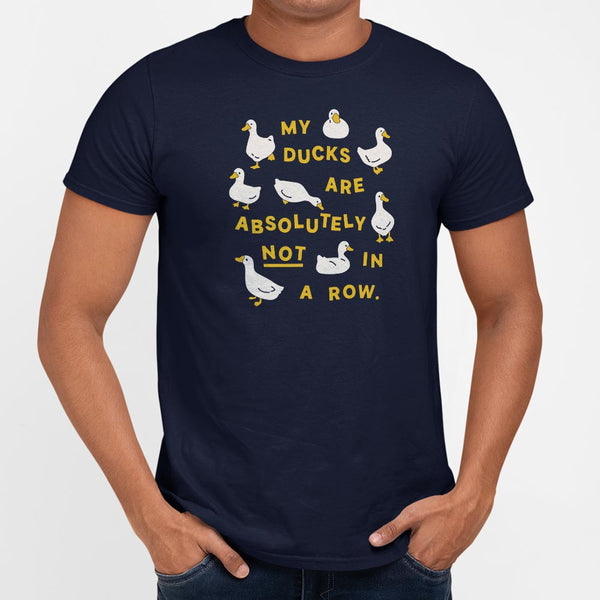 Ducks in a Row Men's T-Shirt