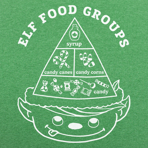 Elf Food Groups Men's T-Shirt