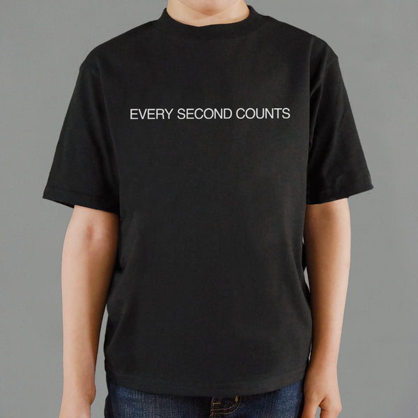 Every Second Counts Kids' T-Shirt