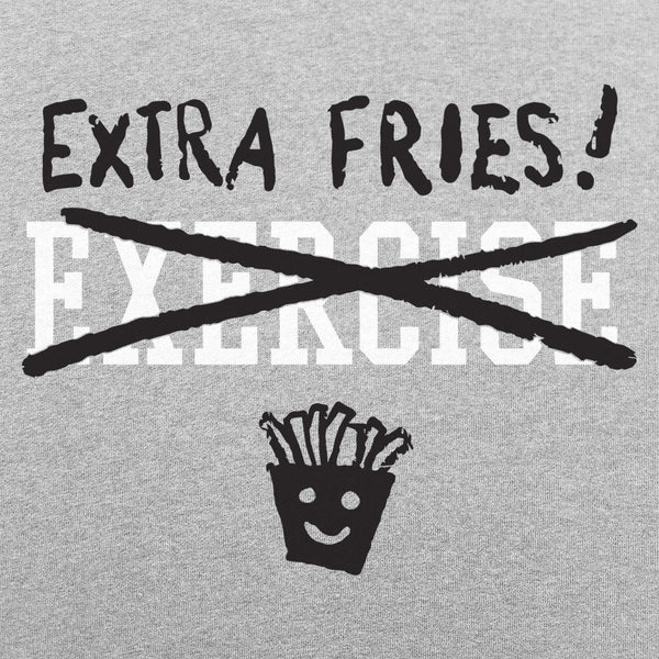 Exercise Extra Fries Men's Tank Top