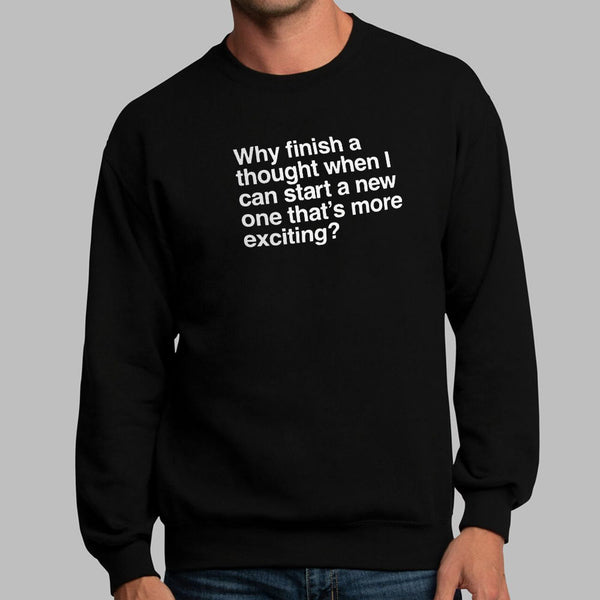 Finish a Thought Sweater