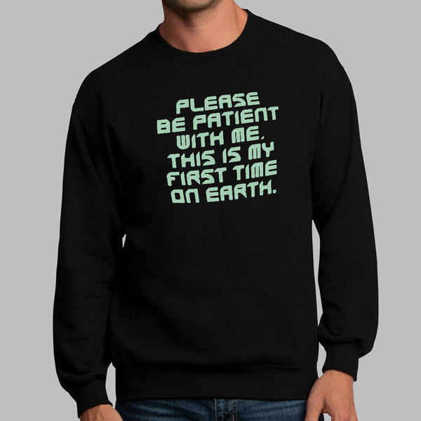 First Time on Earth Sweater