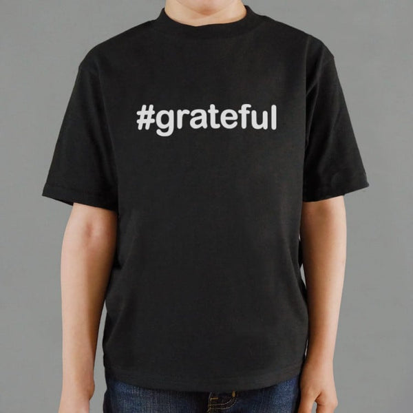 Hashtag Grateful Kids' T-Shirt