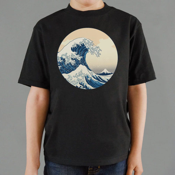 Great Wave Full Color Kids' T-Shirt