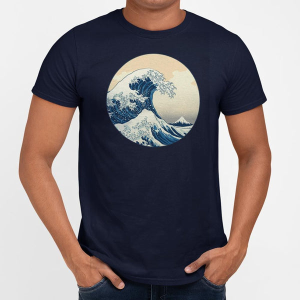 Great Wave Full Color Men's T-Shirt