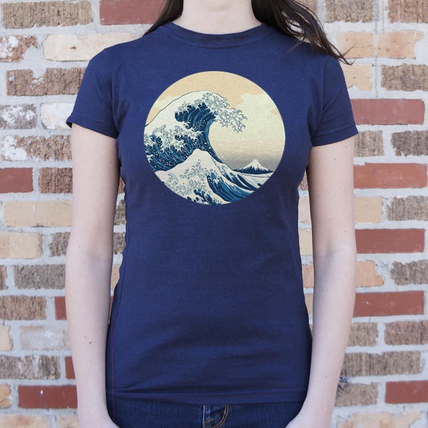 Great Wave Full Color Women's T-Shirt