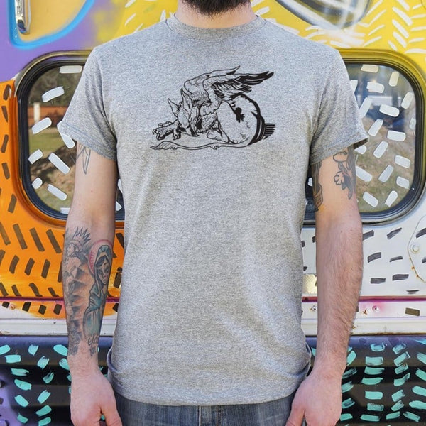 Gryphon From Alice Men's T-Shirt