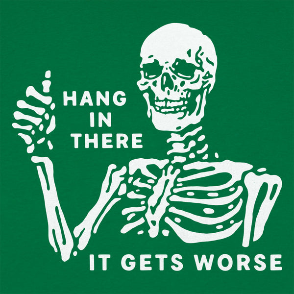 Hang In There Skeleton Women's T-Shirt