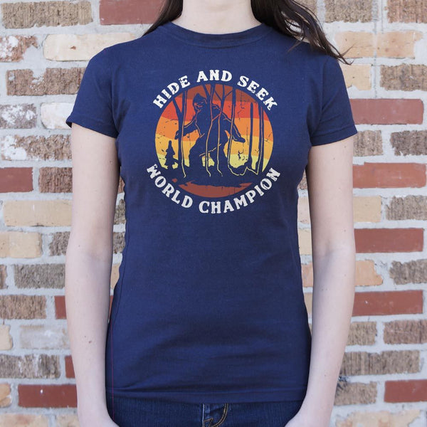 Hide and Seek Champ Full Color Women's T-Shirt